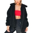 thumbnail image 2 of PRETTYGARDEN Women's Fashion Winter Coats Sherpa Fleece Faux Fur Shearling Oversized Trendy Jackets Warm Outerwear Clothing, 2 of 6