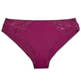 thumbnail image 1 of Bikini Curvation para Dama, con Detalles de Encaje Morado Talla XG, 1 of 5