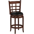 thumbnail image 4 of Boraam Kyoto Counter Height Swivel Counter Stool in Cherry, 4 of 4