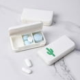 thumbnail image 4 of Walbest 1Pc 3 Compartments Travel Pill Organizer Moisture Proof Eco-friendly PP Small Pill Box, for Pocket Purse Daily Pill Case Portable Medicine Vitamin Holder Container, 4 of 7