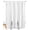 White, variant on Split Shower Curtain for Transfer Bench, Pure White Fabric Shower Curtains for Bathroom, Simple Solid Color Tub Sliding Transfer Bench Waterproof Bath Curtains 72"x84"