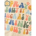 thumbnail image 6 of Coduop Toddler Kid Boy Girl Short Sleeve Letter Print T-Shirt Tops Shirts Blouse 3-12 Years, 6 of 9