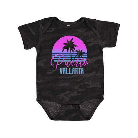 

Inktastic Retro 80s Puerto Vallarta Gift Baby Boy or Baby Girl Bodysuit