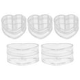 thumbnail image 5 of WAXIAYU Clear Heart-Shaped Jewelry Boxes (5pcs) for Small Gifts & Treats, 5 of 6