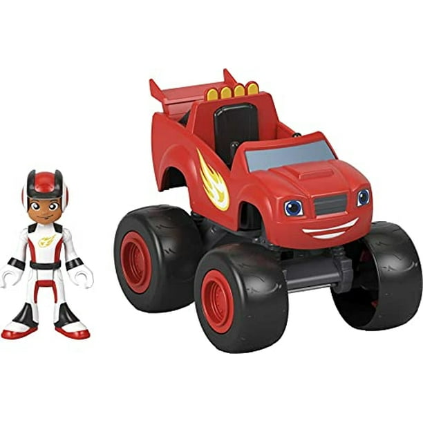 Toy Fisher Price Blaze y AJ Push Along Monster Truck Walmart en linea