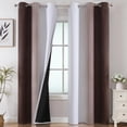 thumbnail image 1 of Cortinas opacas Estelar Textiler Ombre, 107 x 213 cm, 2 paneles, 1 of 9