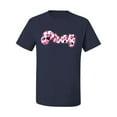 thumbnail image 2 of Wild Bobby, Pray Bubble Letters Inspirational/Christian Men Graphic Tee, Navy, X-Large, 2 of 6