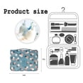 thumbnail image 2 of Bolsa de artículos de tocador, bolsa de cosméticos colgante impermeable, bolsa de maquillaje portátil de viaje, multifunción, estilo 1, 2 of 6