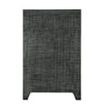 thumbnail image 3 of Butler Specialty Company Bar Harbor Raffia 4 Door 70" Sideboard - Charcoal, 3 of 4