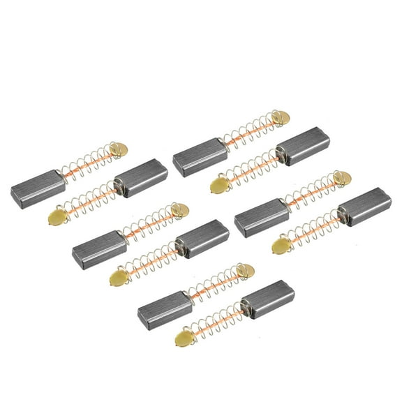 Carbon Brushes for Electric Motors 11mm x 6mm x 4mm Replacement Part Set of 10