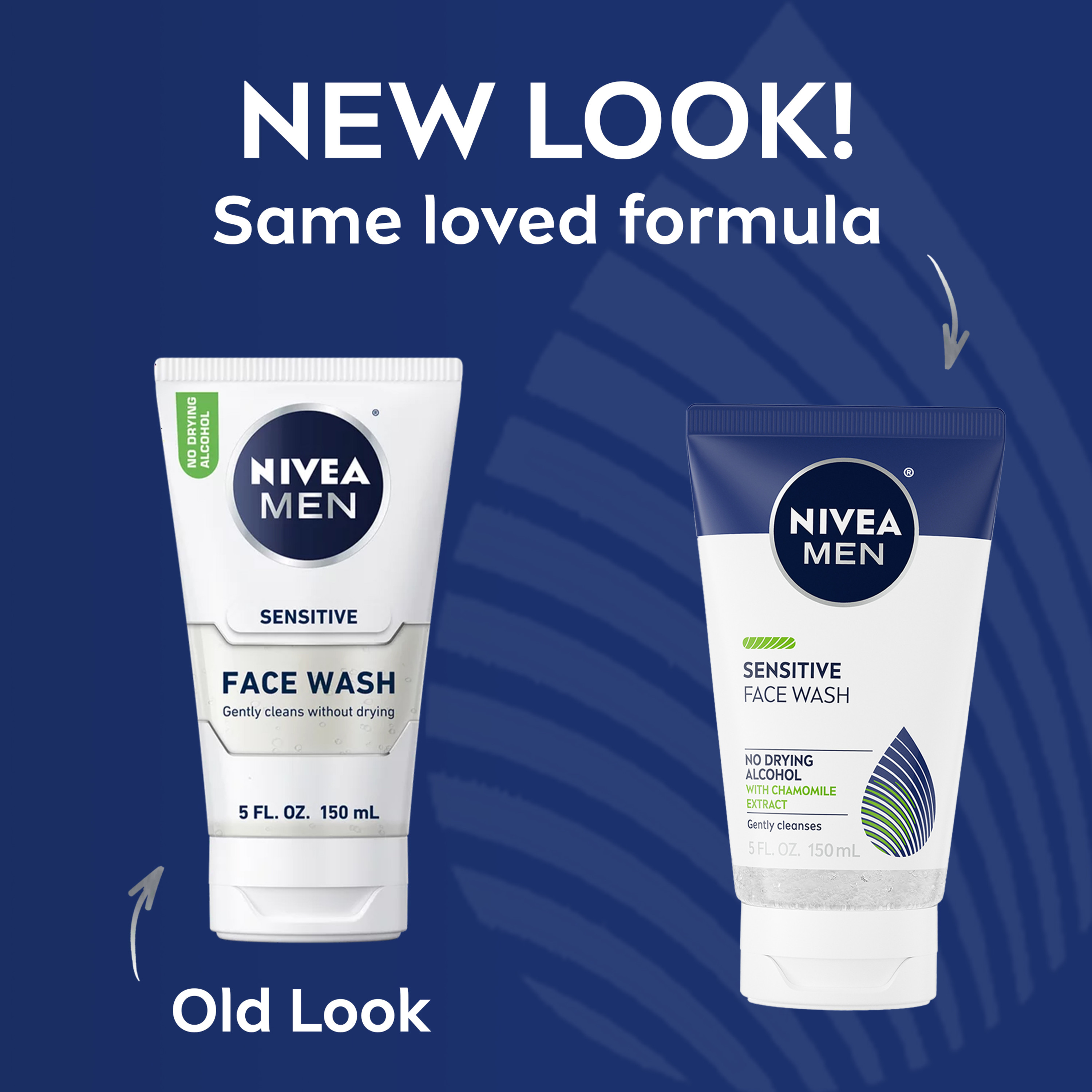 NIVEA MEN Sensitive Face Wash, with Vitamin E, Chamomile and Witch Hazel, 5 Fl Oz Tube - image 2 of 10