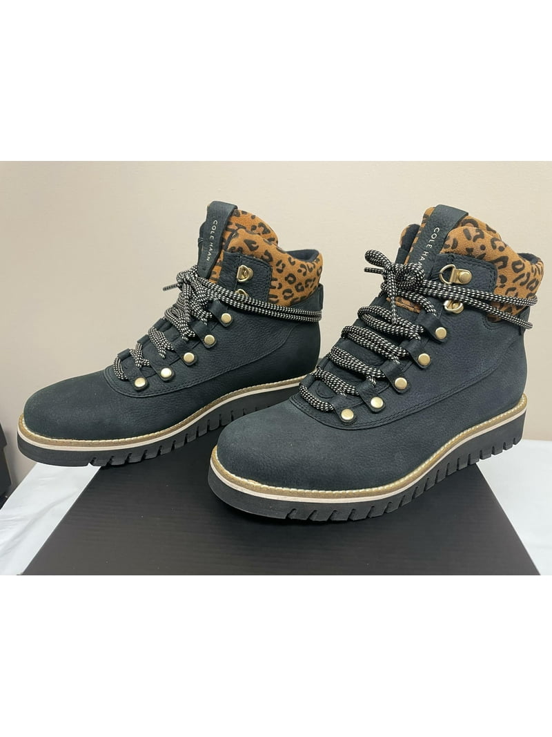 Cole Haan Women's Zerogrand Explorer Waterproof Hiking Boot, Black