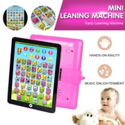 LNKOO Learning Tablet with ABC/Words/Numbers/Games/Music， Interactive Educational Electronic Learning Pad Toys, Preschool Children Toys Toddler Gifts for Age 1 2 3 4 5 Year Old Boys and Girls