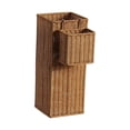 thumbnail image 2 of Umbrella Stand Storage Basket Tall Square Imitation Rattan PE Material for Hotel Lobby Office Entry, 2 of 7