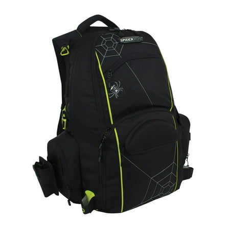 Spiderwire Fishing Tackle Backpack W/ 3 Medium Utility Boxes