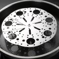 thumbnail image 3 of Naiovety Prepare comidas deliciosas Vaporizador de patas extensible y extraíble Sartén versátil Protector contra salpicaduras Cocina y Comedor A, 3 of 6