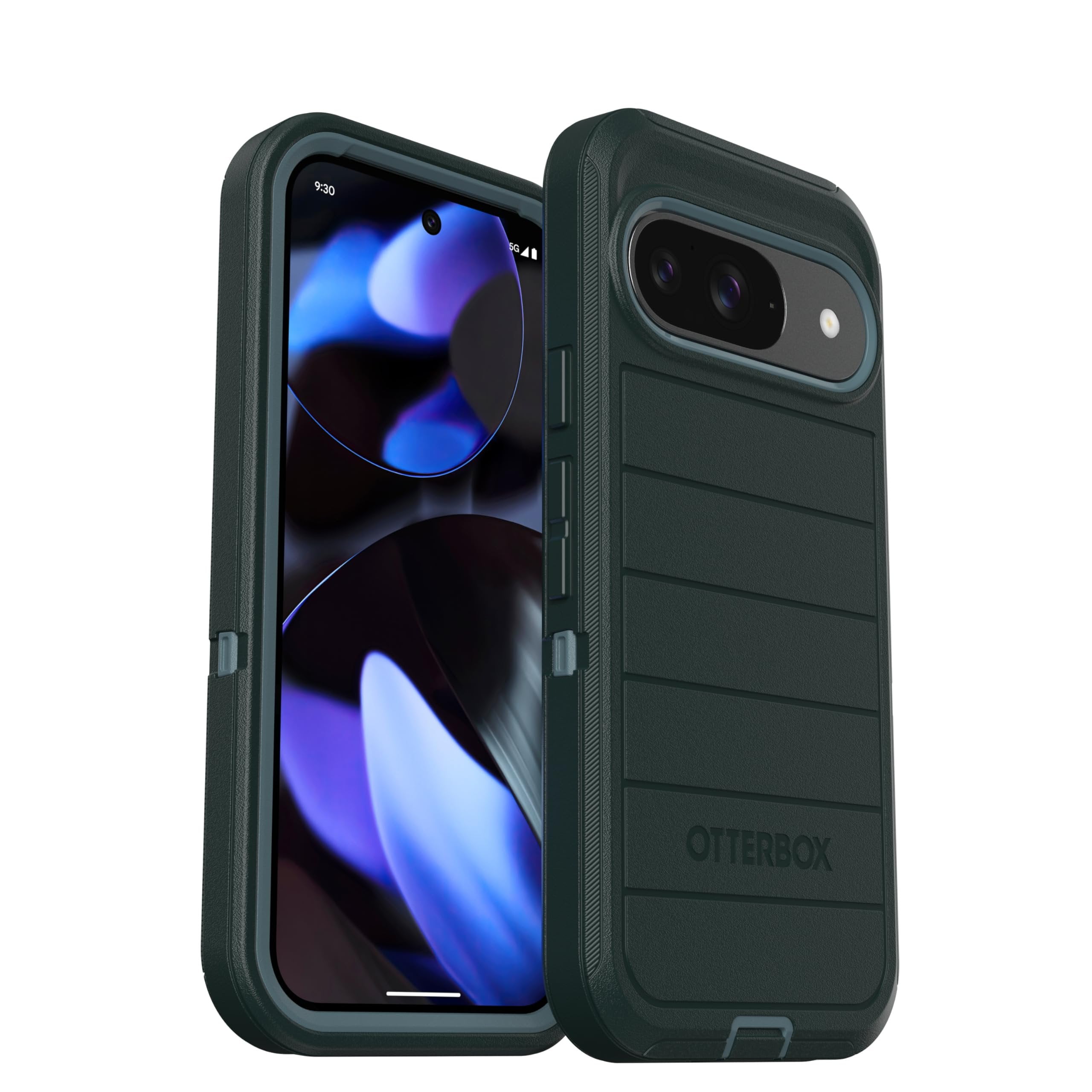 OtterBox Commuter Case voor Google Pixel 7a, Schokbestendig, Valbestendig, Robuust, Beschermhoes, 3x getest volgens militaire standaard, Antimicrobieel, Zwart