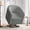 Grey, variant on Euroco Power Lift Recliner Chair, Barrel Shape Lift Assist Reclining Chair with Footrest and Side Pocket,Chenille Upholstery Electric Lift Chair for Seniors,Dark Grey