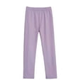 thumbnail image 2 of Esaierr Kids Toddler Legging Trousers for Girls,Baby Tight Stretch Snug Fitting Long Pant Leggings Active Leggings Solid Color Soft Comfortable Pants for 2-10 Years, 2 of 8