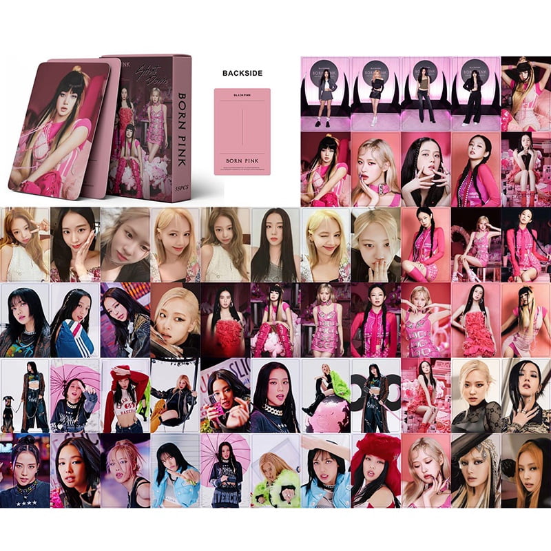 Pack De 55 Photocards De Blackpink – Tarjetas Coleccionables De Kpop – Octavo Aniversario