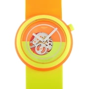 Swatch Popover 45mm Orange and Yellow Watch PNO100
