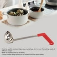 thumbnail image 3 of Cucharón Sopa Anti Escaldaduras, Cucharón Cocina Con Acero Inoxidable Cuchara Para Cocinar Y Servir, Cucharón Sopa Con Curvo, Accesorios Cocina Para Cocinar En El, 3 of 7
