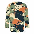 thumbnail image 4 of Nmnitkp Mens Shirts High-Quality Fabric Abstraction Camouflage Printing Men's Regular-Fit Crewneck T-Shirts, Half Length Sleeve New Design Mens T-shirts（M-5XL), 4 of 4