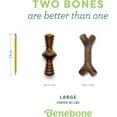 thumbnail image 3 of Benebone 2-Pack Maplestick/Zaggler Durable Dog Chew Toys, Real Maplewood, Real Bacon, Made in Large, 3 of 6