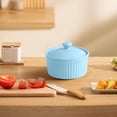 thumbnail image 4 of 4 oz Ramekins with Lids, Ceramics Ramekin Bowls for Baking, Assorted Colors Ramekins Bowls, Ramekins for Creme Brulee Oven Safe, Dishwasher Safe, 1PC, 4 of 7