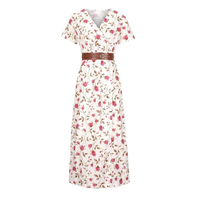 Women Outwear Fashion Printing Maxi Dress French Elegant Women Clothes Daily Fashion Midi Dress for Women Chic Flowers Mini Dresses for Woman Vestidos Para Mujer - Walmart.com Women Outwear Fashion Printing Maxi Dress French Elegant Women Clothes Daily Fashion Midi Dress for Women Chic Flowers Mini Dresses for Woman Vestidos Para Mujer - Walmart.com