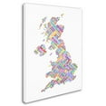 thumbnail image 3 of Trademark Fine Art "United Kingdom IV" Canvas Wall Art by Michael Tompsett, 3 of 4