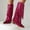 Hot Pink, variant on Women Sequin Fringe Cowboy Boots Sequin Knee High Cowboy Boots Wide Calf Pointed Toe Chunky Booties Mid Heel Fashion Dress Booties Comfy Sexy Party Shoes