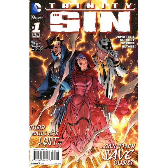 Trinity of Sin #1 VF ; DC Comic Book