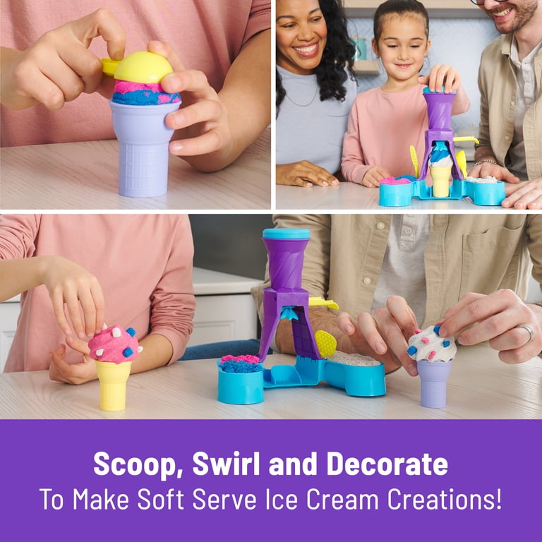 Kinetic Sand Soft Serve Station Playset photo 2