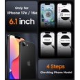 thumbnail image 2 of Funda magnética mate SPIDERCASE para iPhone 16e/17e de 6.1", 2 of 7