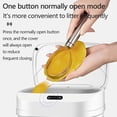 thumbnail image 3 of Wovilon Smart Scalable Trash Can With Automatic Lid, 8L/17.5L Touchless Wireless Intelligent Induction Dustbin,Portable Foldable Car Garbage Can, 3 of 9