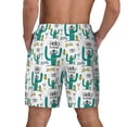 thumbnail image 4 of Balery Hello Summer Mens Swim Trunks Swim Shorts for Men Quick Dry Inseam Beach Shorts with Compression Liner Pocket-Large, 4 of 9