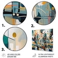 thumbnail image 3 of Designart "Reality Transcendence II" Abstract Landscape Metal Art Living Room, 3 of 5