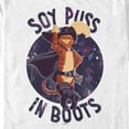 thumbnail image 2 of Men's Puss in Boots: The Last Wish Soy Puss in Boots  Graphic Tee White 3X Large, 2 of 5