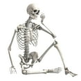 thumbnail image 1 of 35" Halloween Skeleton Skeleton Model for Yard Front Centerpiece Spooky Scene, 1 of 8