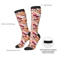 thumbnail image 4 of Xecao Gnomes With Coffee Print Compression Socks for Both Men And Women for Running, Travel, Flight, Nurse, 4 of 6