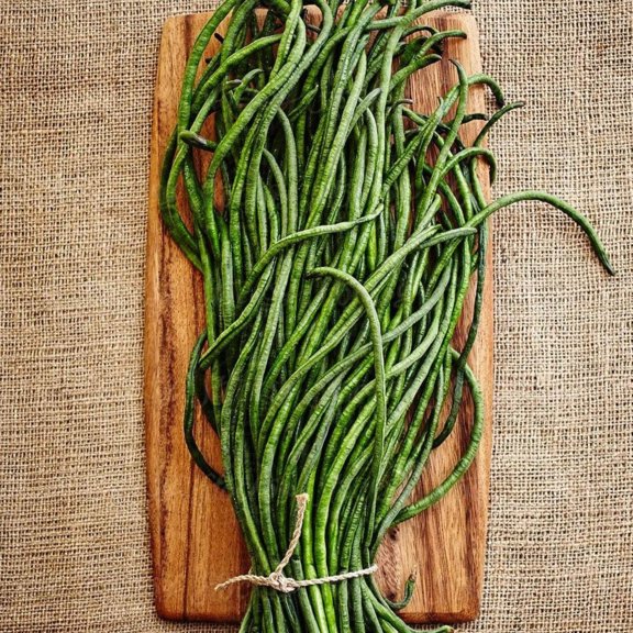 TomorrowSeeds - Yu Long Yard Long Bean Seeds - 90  Count - For 2025 Planting Early Maturing Heirloom