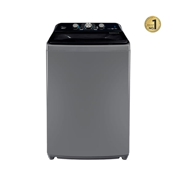 Lavadora Carga Superior Midea 22Kg Vortex Wash Agitador Gris