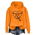 thumbnail image 4 of Bovemsi Sweatshirt for Women Fleece Hoodie With Pocket Lightweight/ Pullover Long Sleeve Adjustable Casual Daily Wear Outdoor/Indoo Comfort Hoodie, 4 of 4