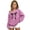 Hot Pink, variant on Shadoumai Girls Off The Shoulder Sweatshirts Bow Print Clothes Fall Winter Oversized Long Sleeve Y2k Loose Fit Tunic Pullover Sweater Tops