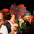 thumbnail image 4 of Máscara de dragón para Halloween, máscara de cosplay, máscara divertida para disfraces, accesorios para fiestas de disfraces, carnaval, fiesta de máscaras, 4 of 7