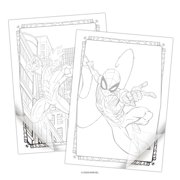 Marvel Spider-Man 5 in 1 Coloring and Activity Book - Color By Number, Tracing, Stickers, and More