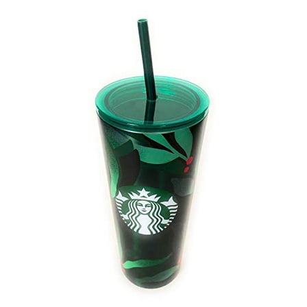 Starbucks 2025 Lime Green With Blue Twist-To-Seal Leakproof Straw Lid