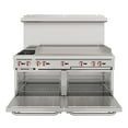 thumbnail image 6 of 60 In. Commercial Range with 48 In. Griddle, 2 Burners and 2 Standard Ovens, 6 of 13