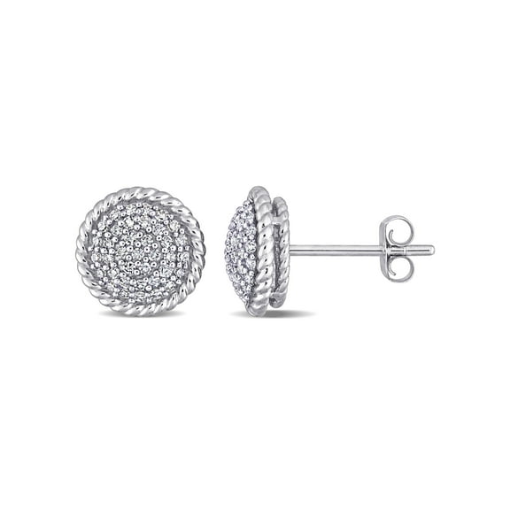 Everly Women's Diamond 14k White Gold Earrings
